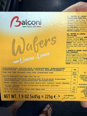 Balconi Lemon Cream Wafers 5-Pack 225g (7.9oz)