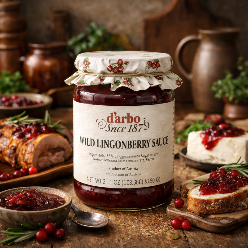 D'arbo Wild Lingonberry Sauce 600 g