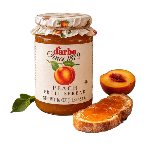 D'Arbo Peach Fruit Spread 454 g | Hamilton Euromarket