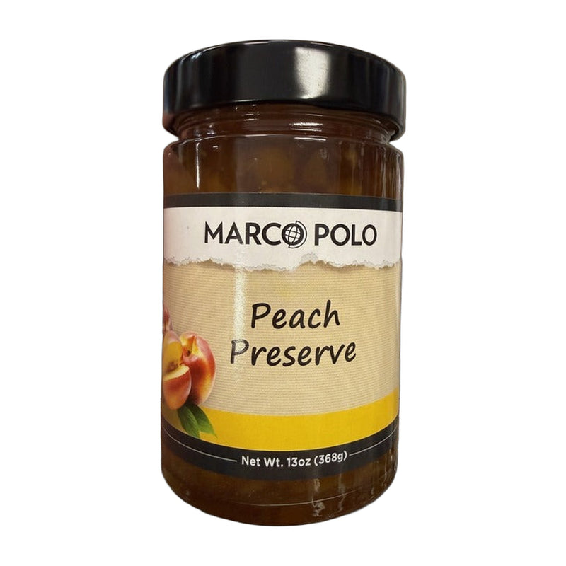 Marco Polo Peach Preserve 13oz (368g) | Hamilton Euromarket