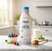 Lifeway Organic Kefir Plain Unsweetened 32 oz (946 ml) — authentic dairy from United States | Hamilton Euromarket