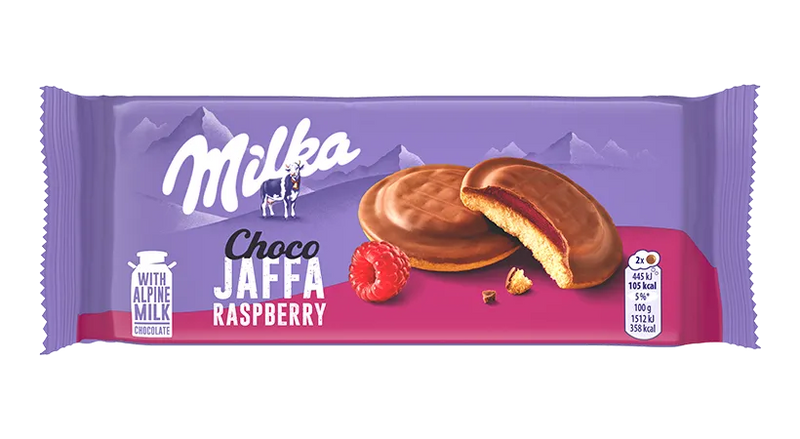 Milka Choco Jaffa Raspberry Jelly 147 G