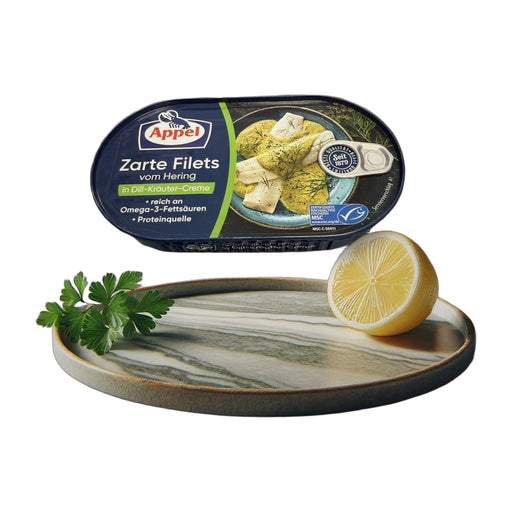 Appel Herring Fillets In Dill-Herb-Cream 120 g | Hamilton Euromarket