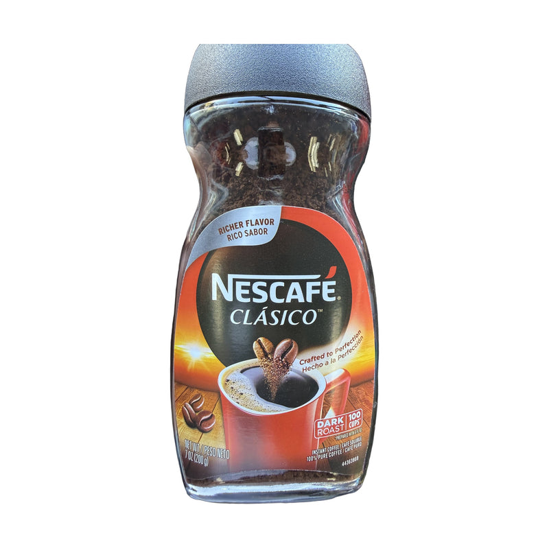 Nescafe Clásico Dark Roast Instant Coffee 200 g | Hamilton Euromarket