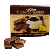 Manamim Coated Wafers Chocolate Cream 400 g | Hamilton Euromarket