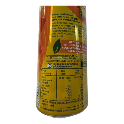 Lipton Ice Tea Peach 330ml (11.2fl oz) | HE gallery 3168930159896 #2