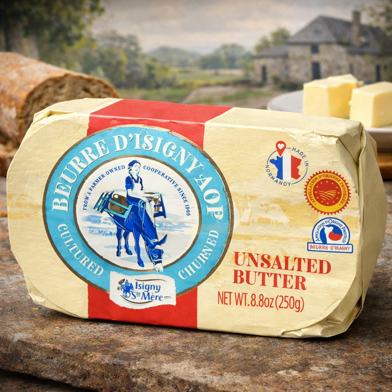 Isigny Ste-Mère Beurre d’Isigny AOP Unsalted Butter 250 g