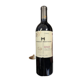 Minkov Brothers Cabernet Sauvignon Dry Red Bulgarian Wine 750ml (25.4fl oz)