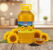 Vg Refined Sunflower Oil 3000 g — authentic pantry from Serbia | Hamilton Euromarket