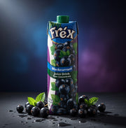 Frex Blackcurrant Juice Drink from Concentrate 1 L — authentic beverage from Bulgaria | Hamilton Euromarket