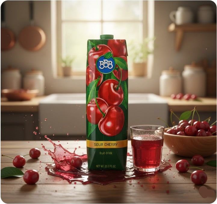 Bbb Sour Cherry Fruit Drink 1000 g
