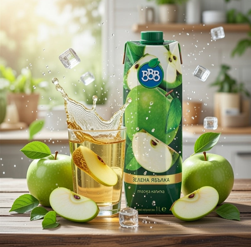 BBB Green Apple Juice ( ) 1 L