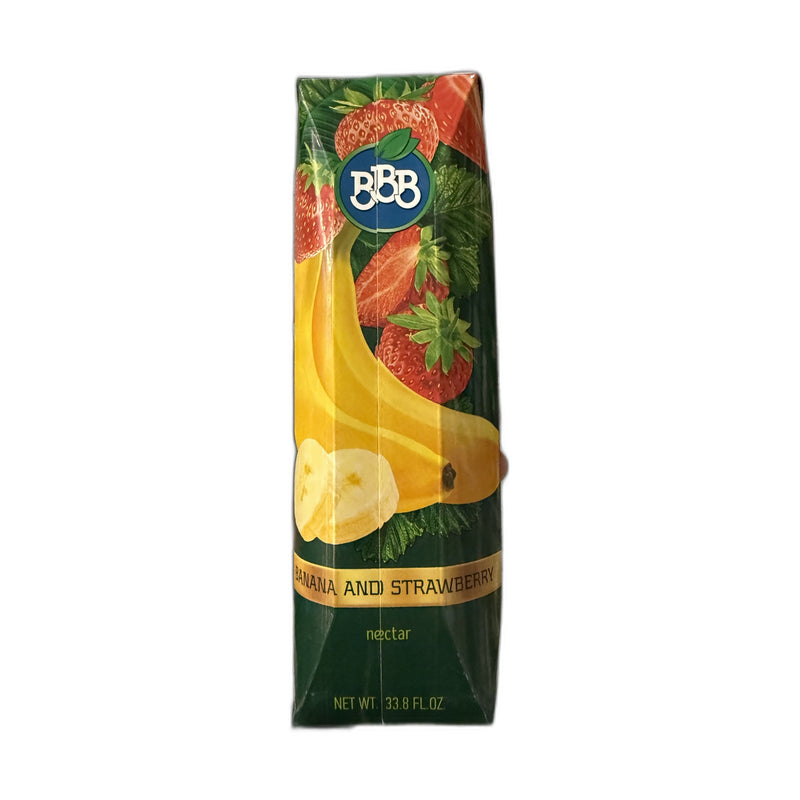 BBB Banana and Strawberry Nectar 33.8 fl oz | Hamilton Euromarket