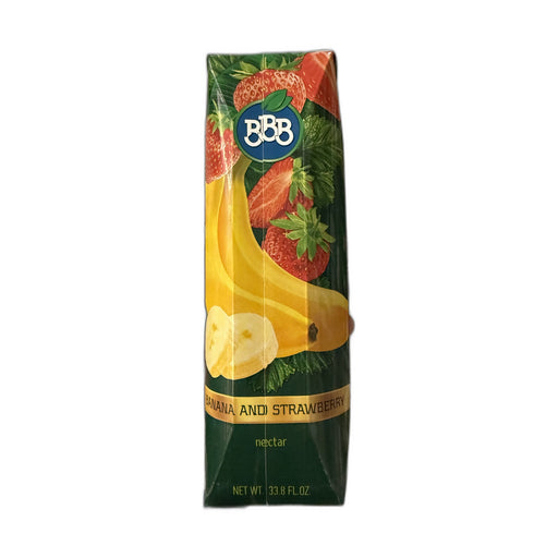 BBB Banana and Strawberry Nectar 33.8 fl oz | Hamilton Euromarket