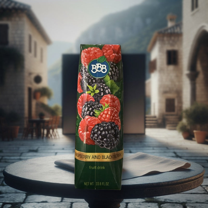 Bbb Raspberry And Blackberry Juice 1 l — authentic beverage from Bulgaria | Hamilton Euromarket