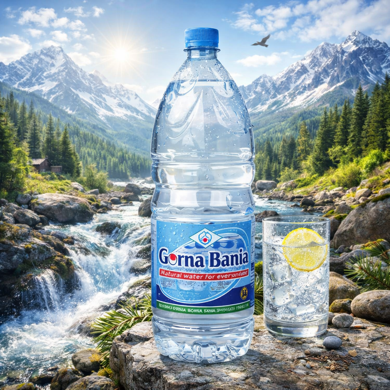 Gorna Bania Natural Mineral Water 1500 ml