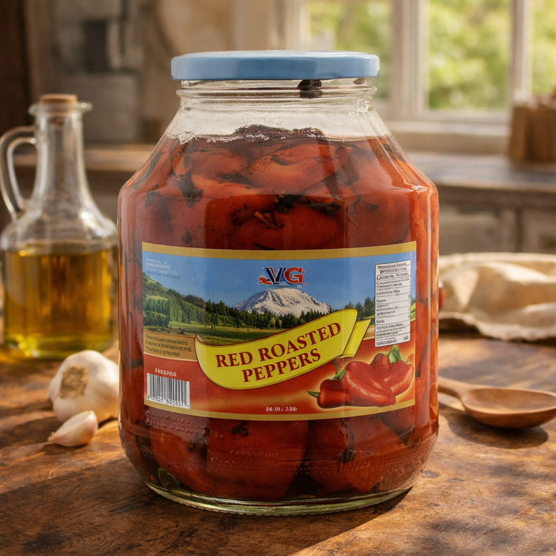 Vg Red Roasted Peppers 1.7 kg