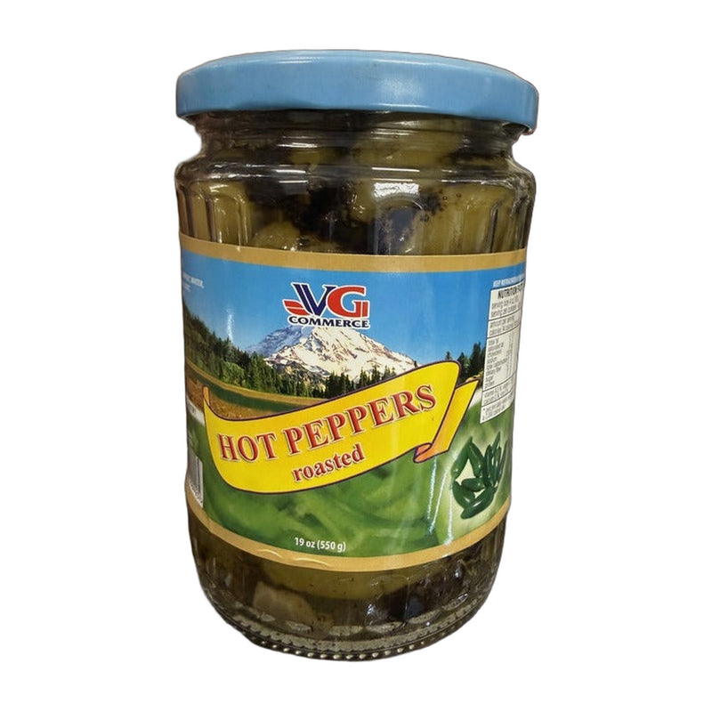 Vg Commerce Hot Peppers Roasted 19 oz (550 G) | Hamilton Euromarket