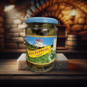 Vg Commerce Hot Peppers Roasted 19 oz (550 G) — authentic pantry from Bulgaria | Hamilton Euromarket