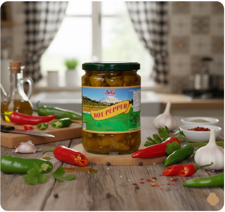 Vg Chorbadzhi Hot Peppers 580 g