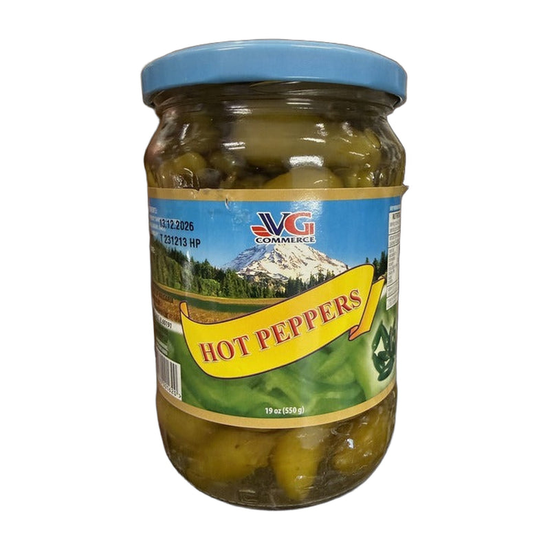 Vg Commerce Hot Peppers 19 oz (550 G) | Hamilton Euromarket