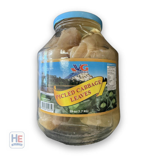 Va-Va Premium Foods Pickled Cabbage Leaves 59 oz (1.7 kg) Jar