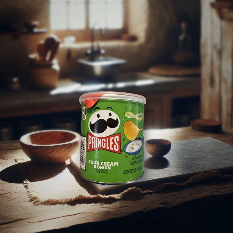 Pringles Sour Cream & Onion 158 g — authentic snack from Mexico | Hamilton Euromarket