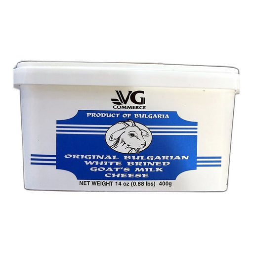 V&G Commerce Original Bulgarian White Brined Goat's Milk Cheese 400g (14oz) | HE gallery 3800096301350 #2