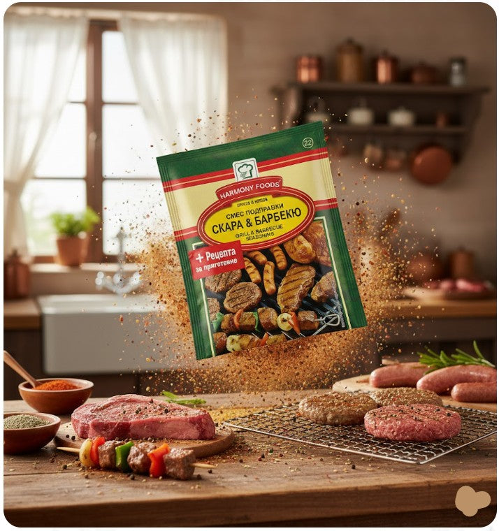 Harmony Food Mercury Grill & BBQ Spice 40 g