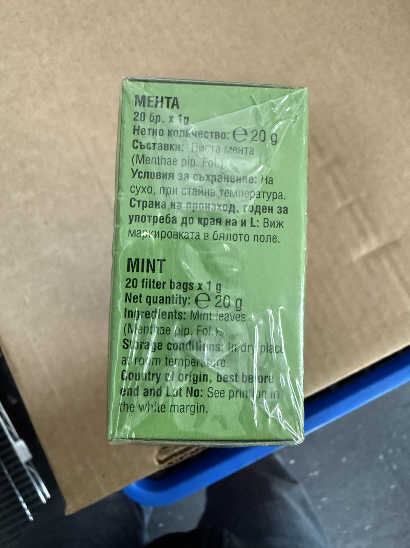 TeaSelect Mint Herbal Tea