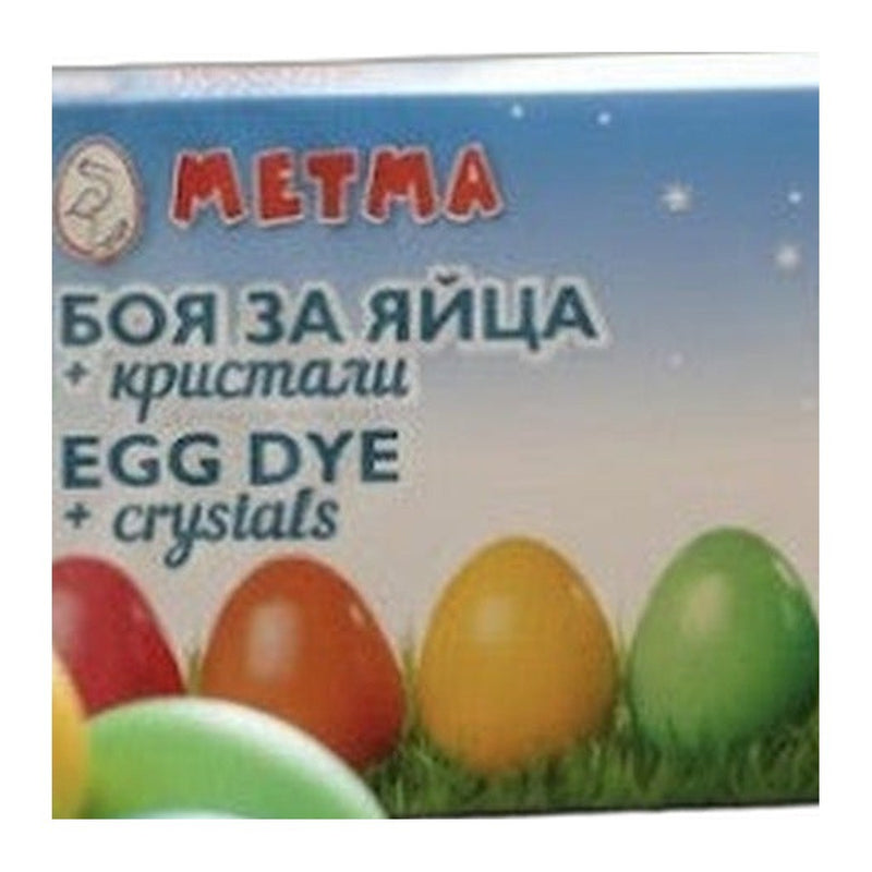 Metma Egg Dye Crystals, 5 Colors for 60 Eggs, Bulgarian Easter Kit 12g (0.4oz) | HE gallery 3800202030044 #3