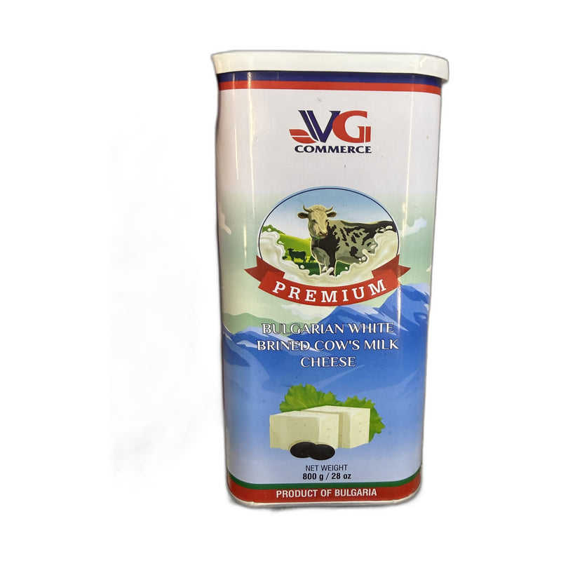 VG COMMERCE Bulgarian White Brined Cow's Milk Cheese 800g | Hamilton Euromarket