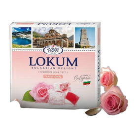 Zaharni Zavodi Rose Lokum Bulgarian Turkish Delight 170g (6oz)