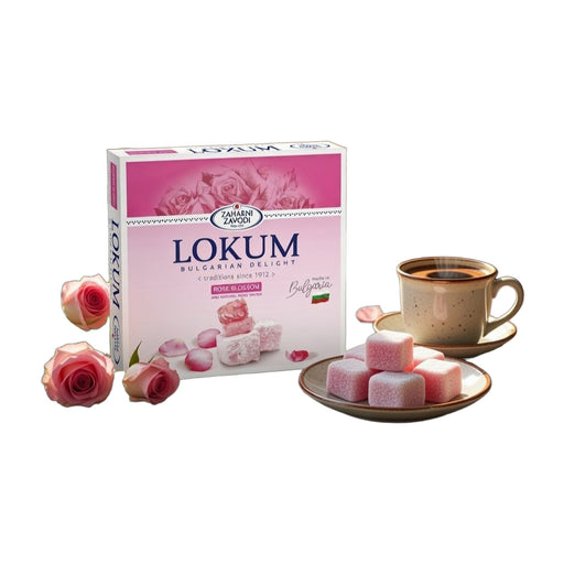 Zaharni Zavodi Lokum Turkish Delight Rose Blossom 170 g | Hamilton Euromarket