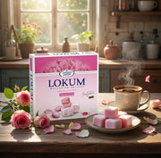 Zaharni Zavodi Lokum Turkish Delight Rose Blossom 170 g — authentic snack from Turkey | Hamilton Euromarket
