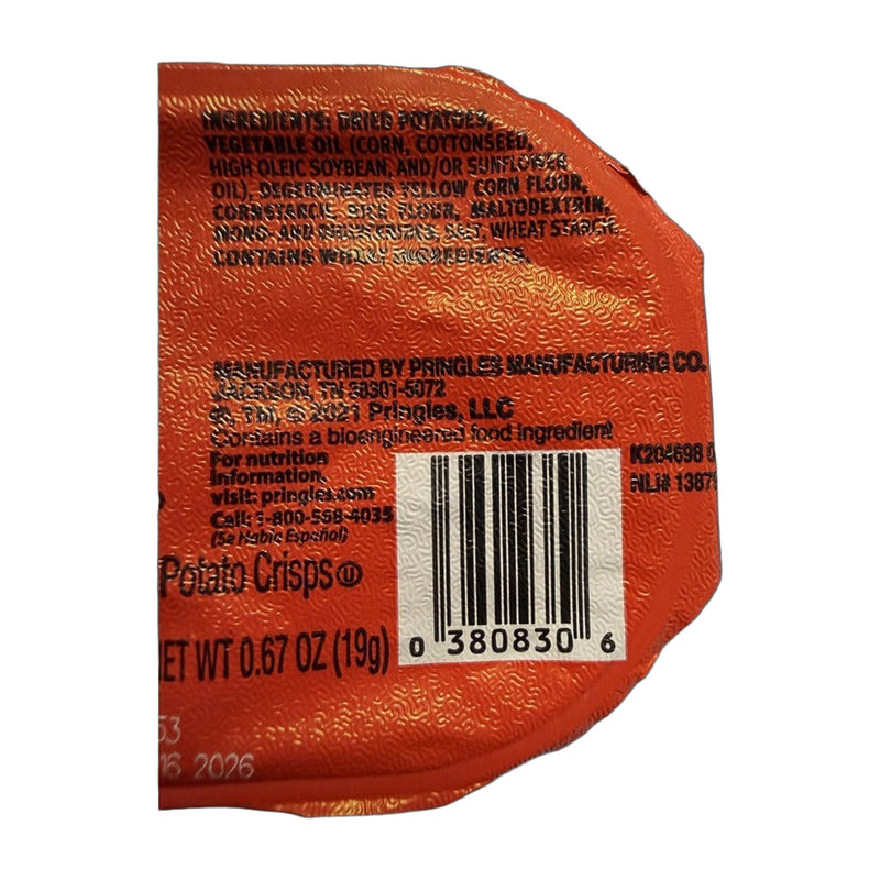 Pringles Crisps Snack Stacks Original .67oz | Hamilton Euromarket