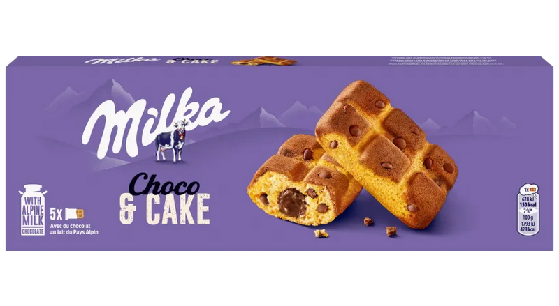 Milka Choco & Cake Chocolate Snack 175g (6.2oz)
