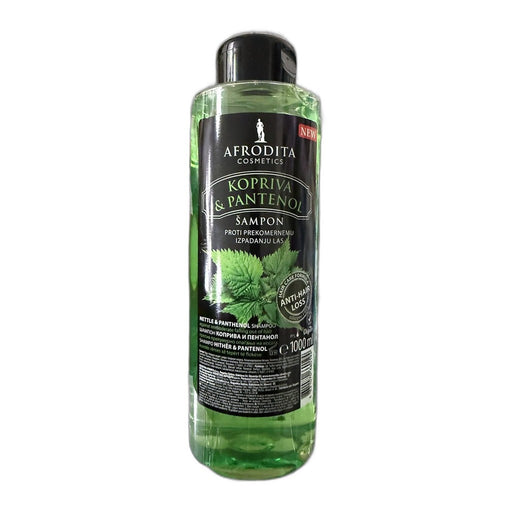 Afrodita Nettle & Panthenol Anti-Hair Loss Shampoo 1L (33.8fl oz) | HE gallery 3831070660194 #2