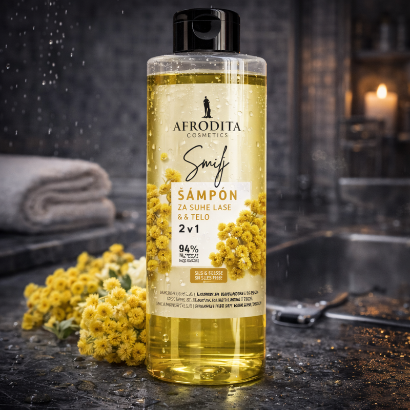 Afrodita Immortelle 2in1 Shampoo & Body Wash 950 ml