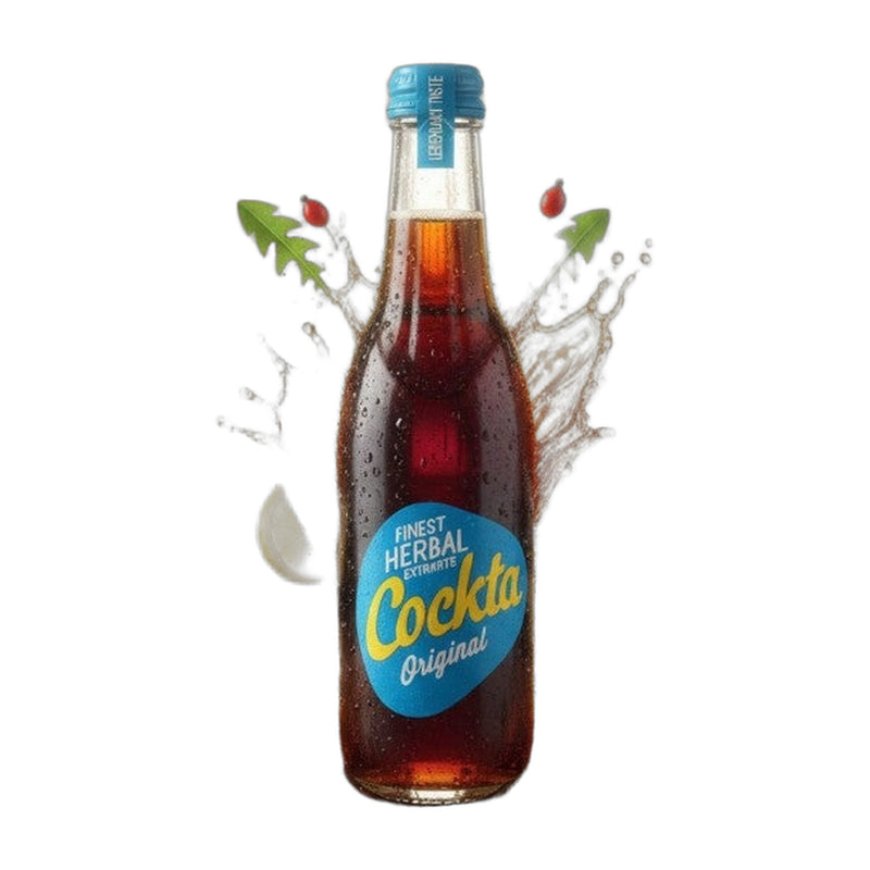 Cockta Original Herbal Cola Soda Glass Bottle 275 g | Hamilton Euromarket