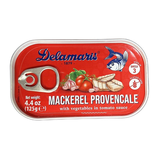 Delamaris Mackerel Provencale, Slovenian Canned Fish 125g (4.4oz) | HE gallery 3838929568649 #2