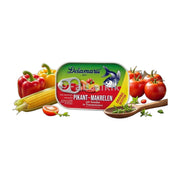 Delamaris Spicy Mackerel with Vegetables in Tomato Sauce 125 g | Hamilton Euromarket