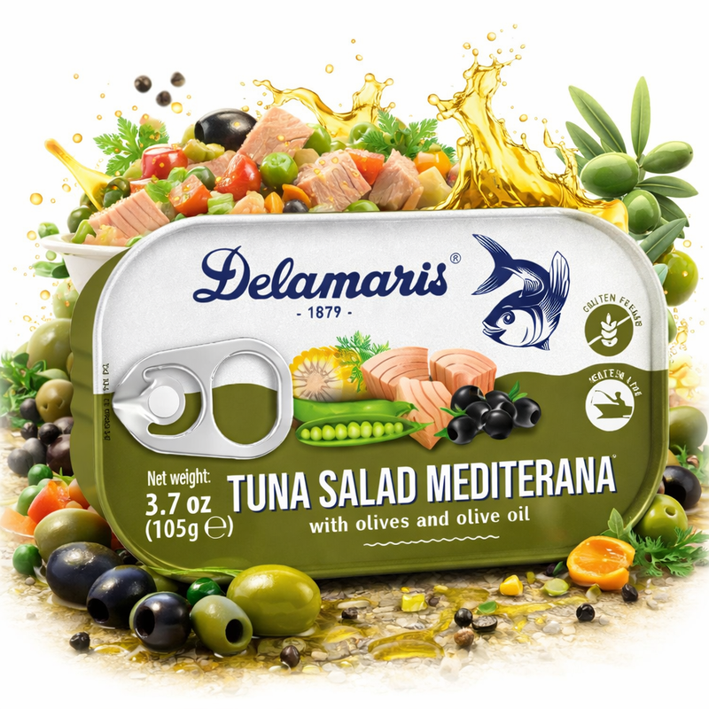 Delamaris Provencale Tuna Salad in Tomato Sauce 125 g