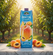 Fructal Classic Apricot Drink 1 L — authentic beverage from Slovenia | Hamilton Euromarket
