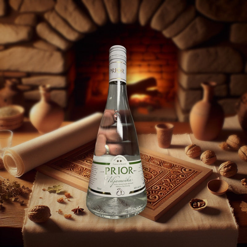 Prior Viljamovka Pear Brandy 700ml — authentic alcohol from Slovenia | Hamilton Euromarket