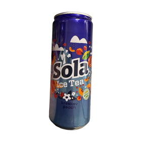 Sola Ice Tea Albanian Peach Flavor 330ml (11.2fl oz)