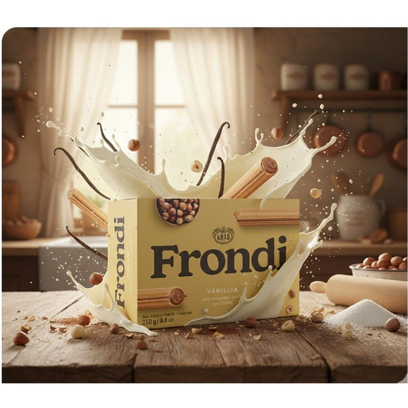 Kras Frondi Vanilla Wafers 250 g