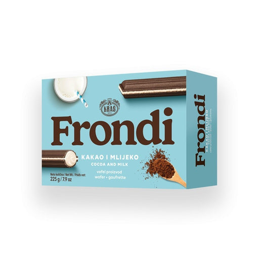 Kraš Frondi Cocoa & Milk Wafers, Croatian Confectionery 225g (7.9oz) | HE gallery 3850102007547 #2