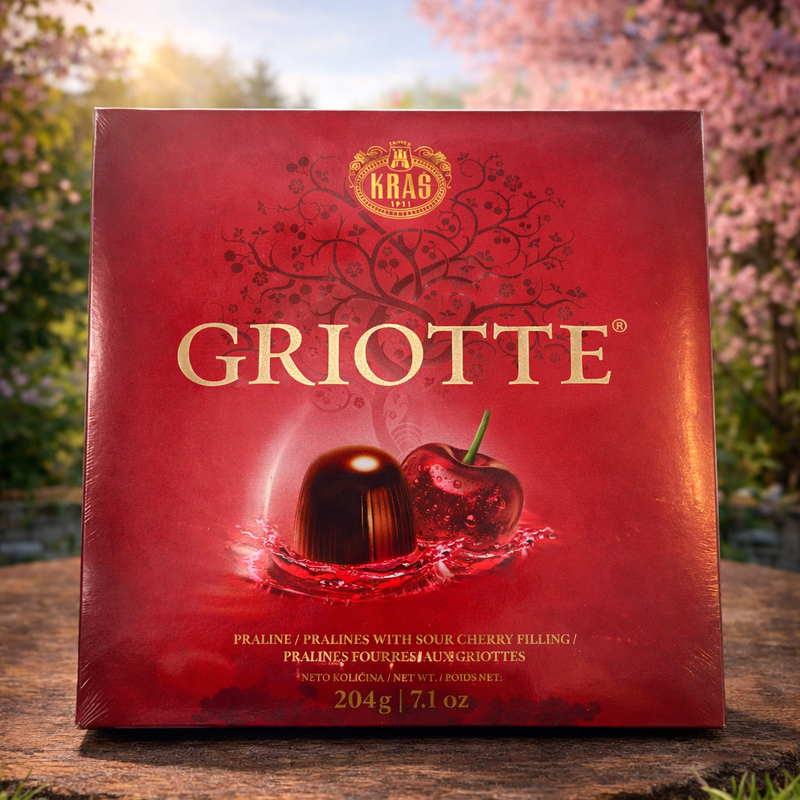 Kraš Griotte Pralines with Sour Cherry Filling 204 g