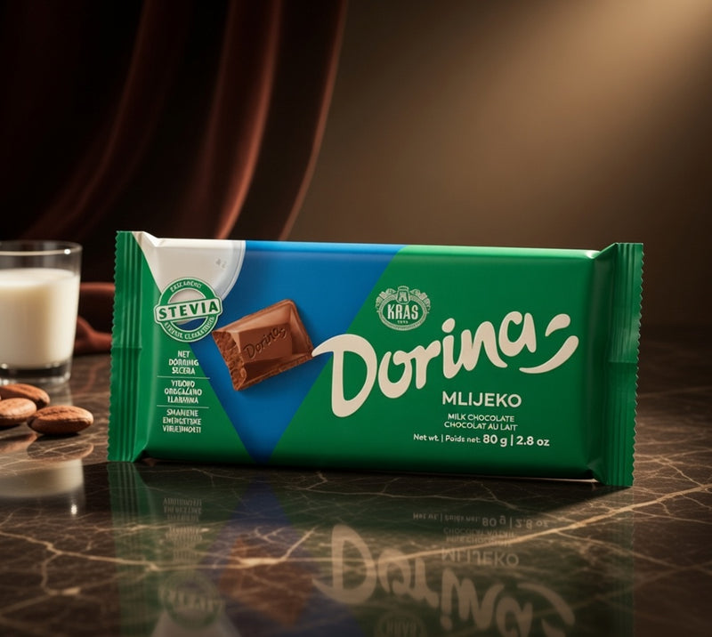Kras Dorina Mlijeko Stevia 80 g